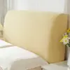 Funda de Mesita de Noche Estilo Europeo Completamente Suave Acolchada Nuevo Estilo 2026 Elástica a Prueba de Polvo Todas las Estaciones Universal Tela de Funda de Respaldo para Mesita de Noche de Madera