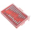 Juego de 22 piezas de accesorios para indicador de cuadrante y sonda indicadora, accesorio para instrumento (Juego de sondas para indicador de cuadrante)