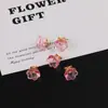 Exquisitas Cuentas Pequeñas de Cristal de Muguete Degradado para Pulsera DIY Hecha a Mano Colgante Material para Joyería Pequeños Accesorios