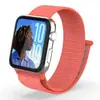 Adequado para Pulseiras de Nylon para Apple Watch, Pulseiras de Tecido de Nylon para Apple Watch, Pulseiras de Argola de Velcro