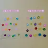 Nuevo sólido hueco seda de vidrio hecho a mano plástico cuerda trenzada color cristal transparente línea de cuentas suave tensión alemana