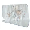 Manta de Gasa de Algodón de Bambú de Seis Capas para Bebés y Niños Pequeños, Toalla de Baño de Gasa Clase A, Bata de Baño para Bebé, Manta Suave para la Siesta Amigable con la Piel