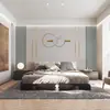 Papel tapiz de pared de fondo de TV sala de estar moderno minimalista nórdico 18D líneas geométricas estilo lujo ligero película y televisión Tela de pared mural