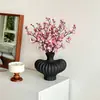 Rama Individual de Flor de Ciruelo Artificial de Alta Calidad, Flor Falsa de Ciruelo de Cera Estilo Chino, Flor Seca para Decoración de Sala de Estar en Casa, Arte Floral de Boda, Adorno Inspirado en Zen
