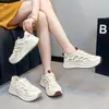 Zapatos de Papá de Moda Versátiles Verano 2025 Nuevos de Moda con Suela Gruesa que Aumentan la Altura con Malla Transpirable Calzado Deportivo Casual