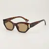 Gafas de Sol Fotográficas de Moda Ojo de Gato Anti-UV para Hombres y Mujeres Versión Coreana Adelgazantes de Rostro Gafas de Sol Sencillas para Proteger del Sol