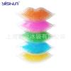Bolsa de gel frío y caliente de Amazon, producto estrella, para labios, bolsa de hielo de PVC con dibujos animados, certificada de fábrica, pegatinas refrescantes.