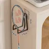 Cabide para Armazenamento de Raquete de Badminton Casa Montado na Parede Sem Furos Economizador de Espaço Gancho para Raquete de Tênis Raquete de Pingue-Pongue