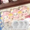 Molde Pequeno de Pinça para Nariz DIY Brinquedo Fofo Tendência Boneca Desenho Animado Pinça para Nariz Molde de Silicone Artesanal