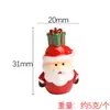 Yqt Design Original Caixa de Presente Papai Noel Boneca Desenho Animado Pequenos Enfeites Transfronteiriços Enfeites de Decoração de Natal Atacado