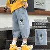 Pantalones Cortos para Niños Ropa de Verano 2026 Nuevo Estilo Pantalones Finos de Mezclilla para Niños Pantalones de Verano para Niños Mayores Pantalones Cortos Casuales para Niños
