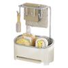 Estante para Toallas de Cocina, Escurridor, Organizador para Fregadero, Toallero para Fregadero, Estante de Almacenamiento para Grifo en Encimera
