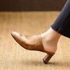2026 Nuevas Mules Versátiles de Moda con Punta Cerrada para Mujer, 2026 Nuevas Sandalias Negras de Verano para Exteriores con Punta Cuadrada y Tacón Alto