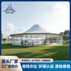 Tenda Poligonal Multifuncional|Salão de Banquetes de Grande Espaço sem Colunas|Montagem Rápida de Tendas Industriais Flexíveis e Personalizáveis