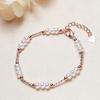 Fábrica de perlas reales de Zhuji puesto de venta al por mayor de productos poco populares suministro pulsera joyería pulsera de perlas de agua dulce mujer