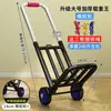 Carro de mano plegable portátil equipaje compras comestibles carga de mercancías Wang Xiaola carrito pequeño doméstico práctico al por mayor