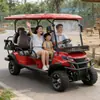 Venta Directa del Fabricante de Carritos de Golf 4 Plazas 6 Plazas 8 Plazas Coche Turístico para Paseos Vehículo de Campo de Golf Vehículo de Patrulla Todoterreno