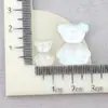 Material de Urso Acessórios de Resina DIY Cola de Creme DIY Capa de Celular de Uma Palavra Clipe de Gelatina com Glitter Grampo de Cabelo Adorno de Cabeça