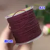 821 Linha de Algodão 1mm Linha Manbo Corda de Tecelagem Contas Peroladas Pingente Resistente ao Desgaste Cordão de Segurança Corda de Mão Vermelha Fio