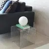 Entrega el Mismo Día: Estante de Almacenamiento de Alambre, Mesita de Noche, Estantería de Almacenamiento, Mesa de Sofá, Revistero, Mesa de Café, Mesa Auxiliar Geométrica de Metal