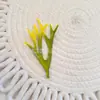 Plantas Aquáticas Artificiais e Acessórios Verdes, Acessórios de Folhas de Plantas Falsas, Materiais DIY para Paisagismo, Decoração de Broche de Eucalipto de Três Galhos