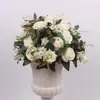 Huajia Flor Artificial Guia de Caminho para Casamento Bola de Flores Decorativa Rosa Peônia Hortênsia Coluna Romana Castiçal Decoração de Mesa