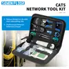 Crimpadora de Siete Pisos Pinzas Crimpadoras Ethernet RJ45 Ranura 8P Herramienta de Crimpado de Terminales Precisa para Electricista Profesional Trabajos Diarios de Cableado