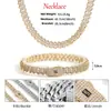 Colar Xuan Di Figaro Link Cubano Masculino Banhado a Cobre Ouro 18K 8mm Transfronteiriço Hip Hop Rap Festa Colar Feminino