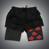 Pantalones cortos de playa de doble capa con estampado digital 3D de la serie Longzhu. Suministro caliente del comercio electrónico transfronterizo de Amazon.