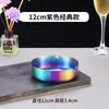 Sureste Asiático grueso anti-caída metal acero inoxidable cenicero ins alta gama tacto regalo cenicero venta al por mayor imprimir logo