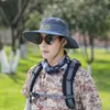 Sombrero de verano para hombre, sombrero transpirable para exteriores, protector solar, sombrero de equitación para hombre, sombrero de pescador, sombrero de pesca para montañismo.