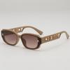 Gafas de sol con película fotográfica para fiestas de viaje, anti-ultravioleta, huecas, de alto nivel, estilo europeo y americano