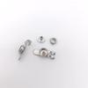 Hebilla de Pin con Forma de Corazón de Aleación de Zinc, Hebilla de Tres Posiciones para Bolsos, Hebilla de Presión de Pin de Corazón de Durazno para Zapatos, Accesorios Decorativos para Zapatos y Ropa