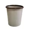 Lixeira Grande de Plástico Espesso para Uso Doméstico com Anel de Fixação, Sem Tampa, Adequada para Sala de Estar, Quarto, Cozinha, Dormitório, Fabricante de Lixeira de PP