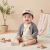 Gorra de Béisbol para Bebés Niños y Niñas, Gorra con Visera de Pato para Protección Solar Primavera y Otoño, Sombrero de Sol con Bordado, Ala Ancha, Gorra para Niños Pequeños para Verano