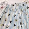 Fábrica de Origen Nuevo Popular de Primavera y Otoño Algodón Nube Delgado Dulce Pijama de Manga Larga Pantalón Largo Ropa de Casa