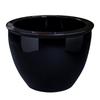 Jarrón Grande de Cerámica Negra de Jingdezhen, Método Tradicional para Criar Peces, Maceta Grande para Nenúfares y Lotos, Decoración de Sala de Estar, Tanque de Agua para Jardín