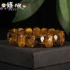 Bestseller de Amazon 11x15mm Pulsera de Piedra Natural Tallada Joyería Sencilla para Parejas Venta al por Mayor