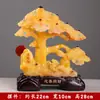 Árbol de la fortuna para el hogar, adornos de la fortuna Feng Shui, manualidades decorativas creativas de resina, adornos para mueble de TV de sala de estar, venta al por mayor