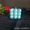 Fábrica em estoque venda quente cubo do amor vela aromática decoração de casa adereços de fotografia vela laranja feia