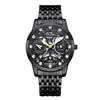 Reloj de Cuarzo Nuevo Estilo Diseño Hueco Dropshipping Venta Caliente Douyin Personalizado Resistente al Agua para Hombre