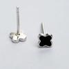 Pendientes de Flor de Goteo de Pegamento Dulce Estilo Han Red Social Estudiantes Frescos Mori Artístico Texse Pendientes de Viento Frío Suministro