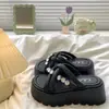 Falda Genial de Tacón Alto, Sandalias de Celebridad de Playa en Internet, Zapatos Casuales de Mujer con Suela Gruesa, Pantuflas, Accesorios de Ropa Exterior de Verano para Mujer