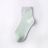 Suministro directo de fábrica de nuevos calcetines japoneses de algodón de color sólido, calcetines Harajuku de cien colores caramelo, estilo universitario para mujeres