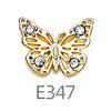 Lz Celebridad de Internet Popular Arte de Uñas Japonés con Moño Joyería Bosque Mariposa Pegatinas de Uñas de Gama Alta Accesorios de Diamante Fabricante Mayorista