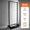 Caixa de Luz com Peso à Prova de Vento Outdoor Painel LED Tecido de Filme Macio Placa de Exibição Iluminada Suporte Vertical Móvel Recarregável Dupla Face
