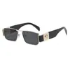 2026 Nuevas Gafas de Sol Transfronterizas de Moda Hip-Hop Más Vendidas Gafas de Sol de Gama Alta Gafas Elegantes para Exteriores con Protección Solar para Hombres