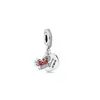 Plata de Ley S925 Panjia Dora Corona de Princesa Sombrero de Mickey Stellalou Serie Disney Cuentas Panjia para Manualidades