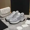 2023 xiangfeng tênis de corrida ouro e prata tênis prata chifre rei chifre dourado plataforma de aumento torre sapatos sola grossa malha casual