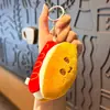Lindo llavero de cordero de peluche, muñeco de peluche, colgante para bolso de pareja, juguete de máquina de peluches, accesorio de regalo
